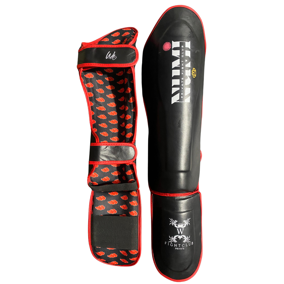 Red NARO SHIN GUARDS