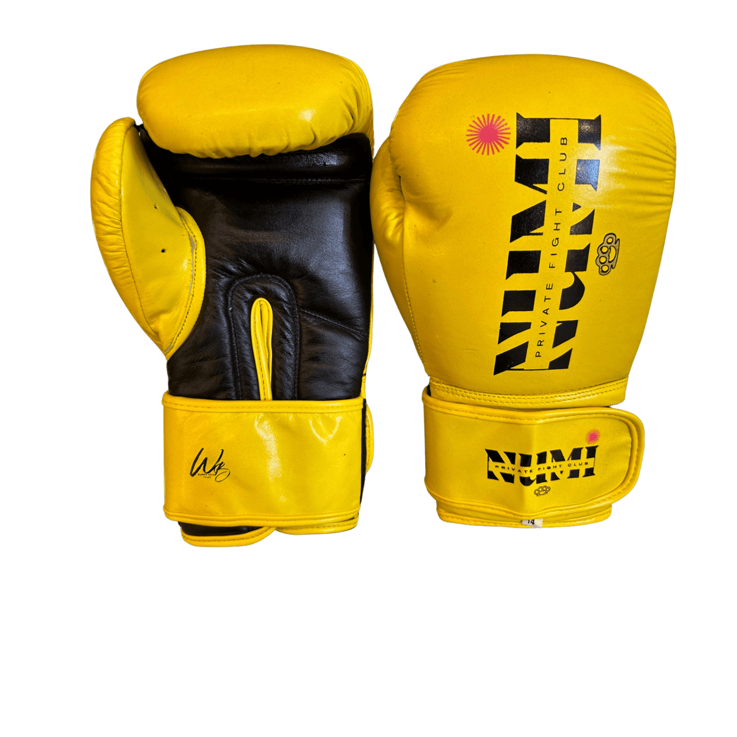 Yellow Blk edition Narrow gloves