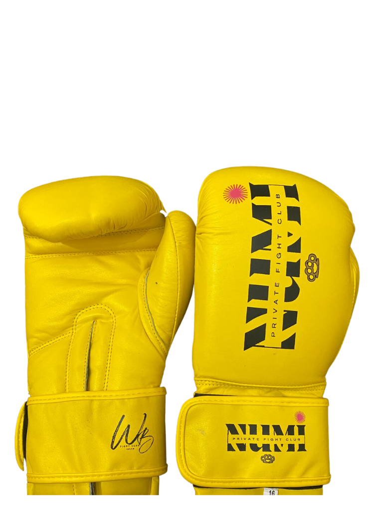 Yellow Naro Boxing Gloves