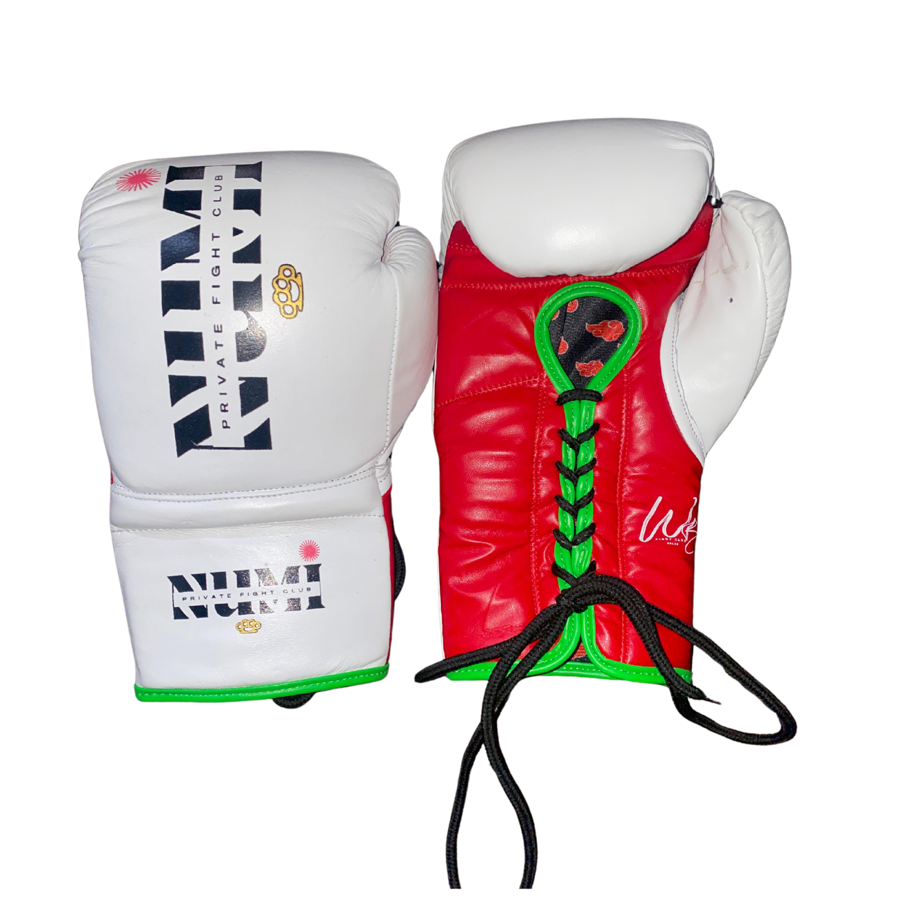 White&amp;Red Gloves