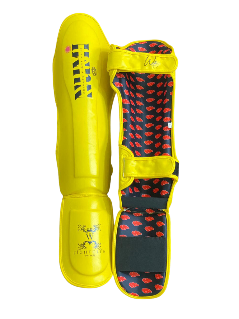 Yellow Naro Shin Guards