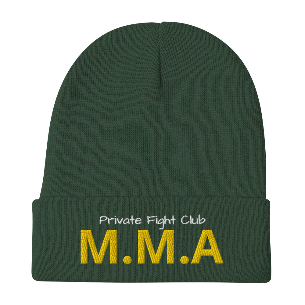 MMA Embroidered Beanie