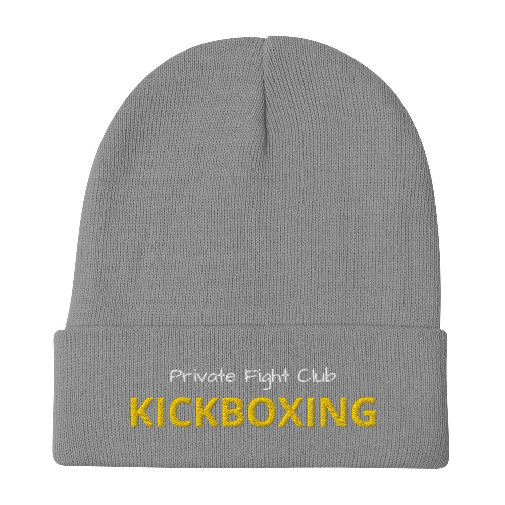 KICKBOXING Embroidered Beanie