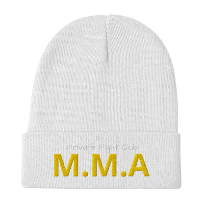 MMA Embroidered Beanie