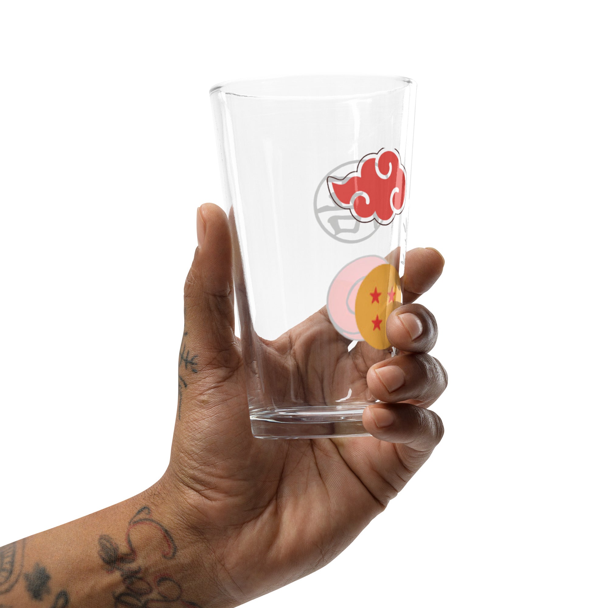 Symbols Shaker pint glass