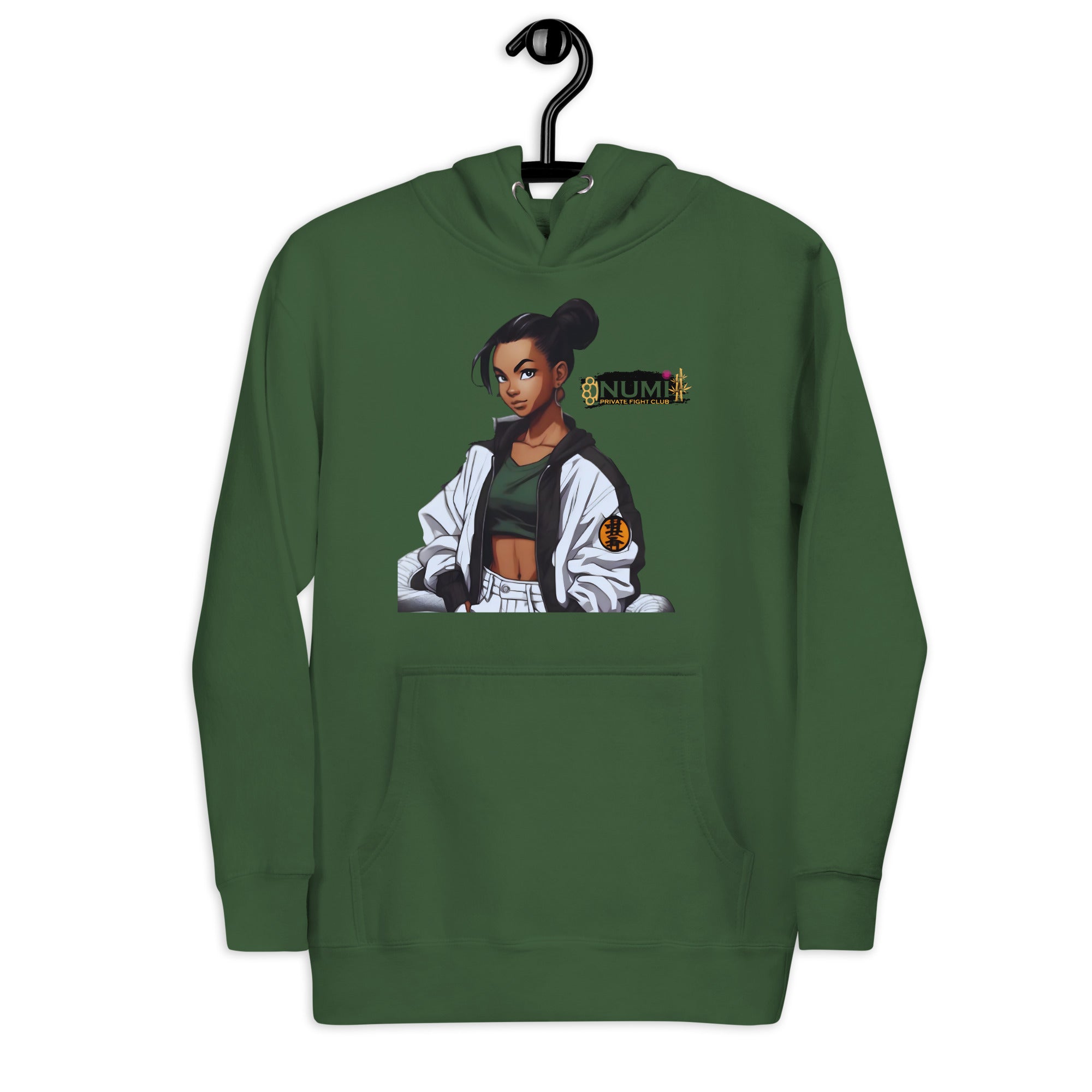 Blk Girl Anime Unisex Hoodie